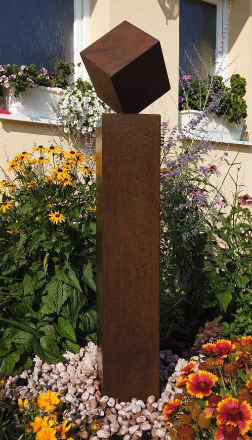 corten fontana zahradni 