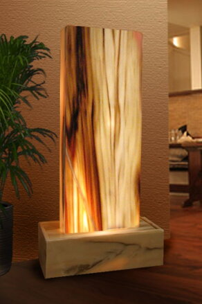 Mramorová světelná fontána Serenity 120cm Mramorová světelná fontána Serenity 120cm